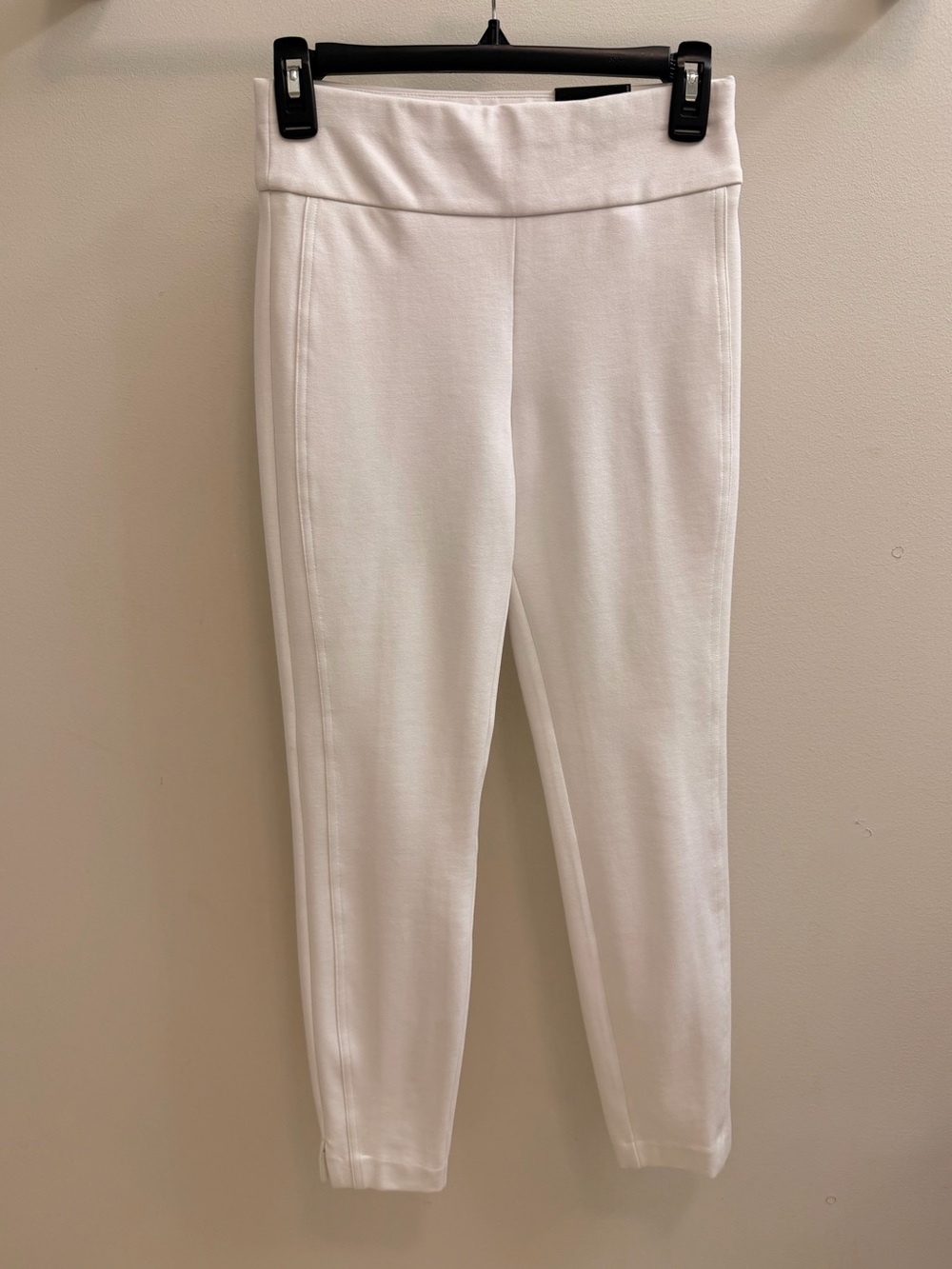 NWT EXPRESS White Stretch Columnist High Rise Ankle Pants Size XS